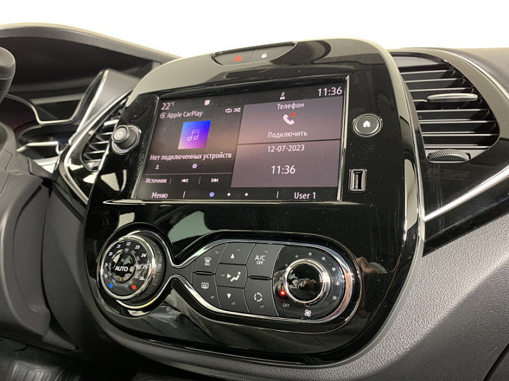 RENAULT Kaptur 1.3, 2020 года, Автоматическая, СЕРЫЙ