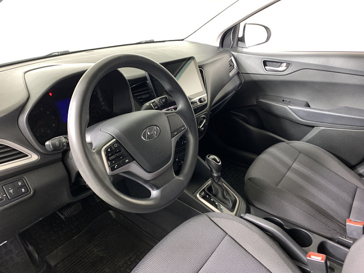 HYUNDAI Solaris 1.6, 2021 года, Автоматическая, БЕЛЫЙ