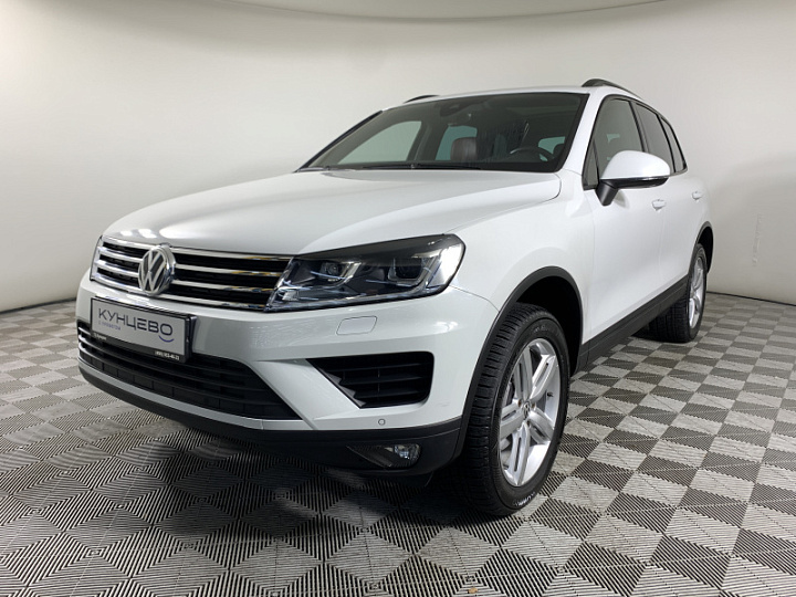 VOLKSWAGEN Touareg 3, 2018 года, Автоматическая, БЕЛЫЙ