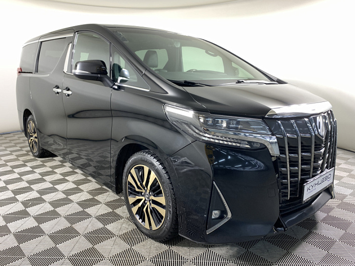 TOYOTA Alphard 3.5, 2018 года, Автоматическая, ЧЕРНЫЙ