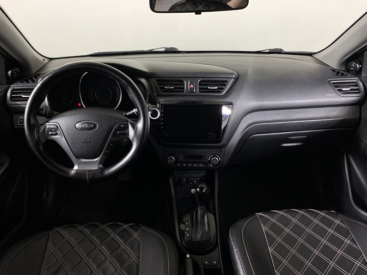 KIA Rio 1.6, 2016 года, Автоматическая, Коричневый