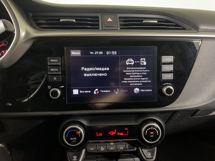 KIA Rio 1.6, 2021 года, Автоматическая, ЧЕРНЫЙ