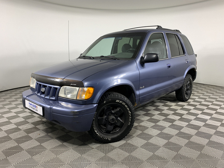 KIA Sportage 2, 2002 года, Автоматическая, ТЕМНО-СИНИЙ