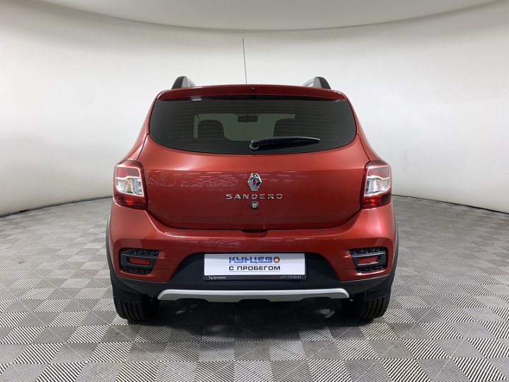 RENAULT Sandero Stepway 1.6, 2021 года, Автоматическая, КРАСНЫЙ