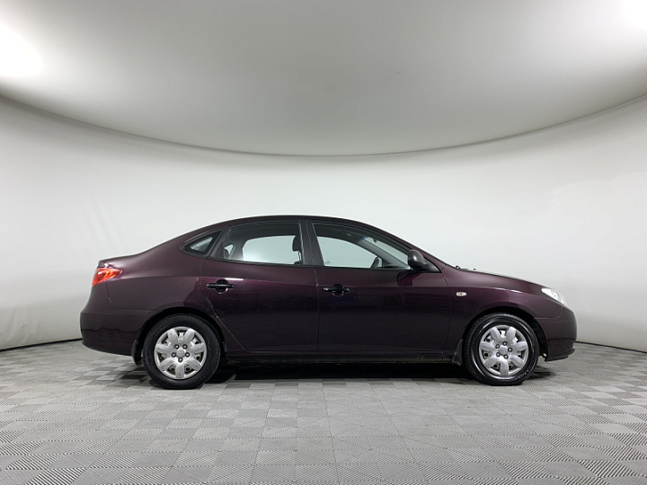 HYUNDAI Elantra 1.6, 2007 года, Механика, Вишневый