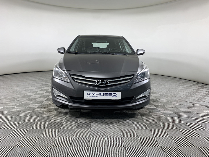 HYUNDAI Solaris 1.6, 2015 года, Автоматическая, ТЕМНО-СЕРЫЙ