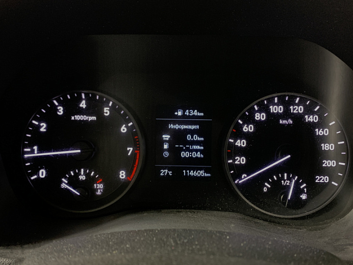 HYUNDAI Solaris 1.6, 2018 года, Механика, СИНИЙ