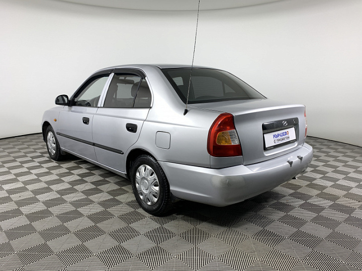 HYUNDAI Accent 1.5, 2006 года, Механика, Серебристый