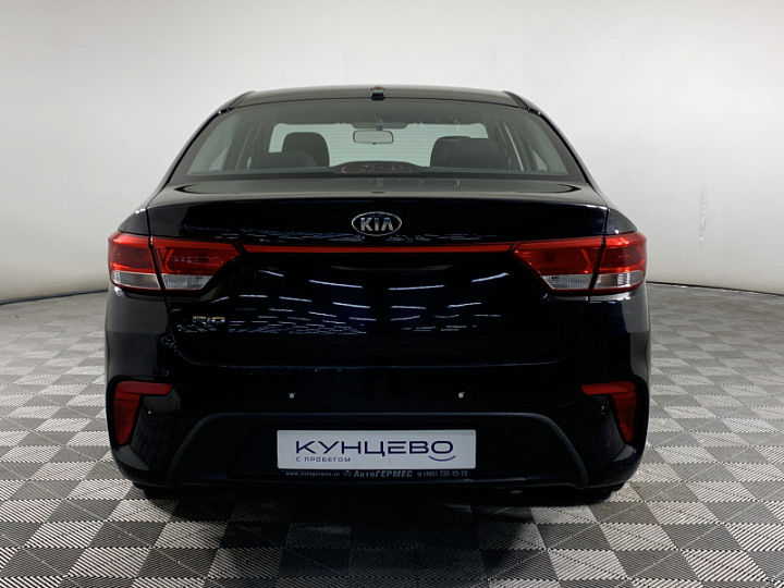 KIA Rio 1.4, 2017 года, Автоматическая, ЧЕРНЫЙ