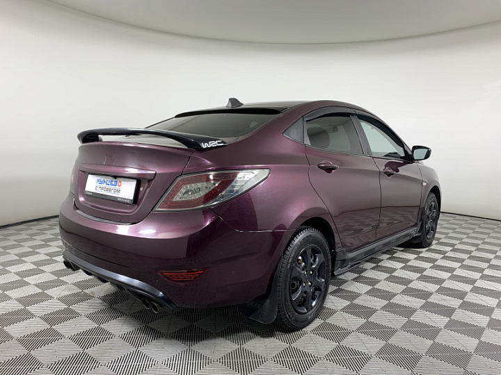 HYUNDAI Solaris 1.6, 2011 года, Механика, ФИОЛЕТОВЫЙ