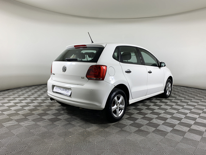 VOLKSWAGEN Polo 1.4, 2010 года, Робот, БЕЛЫЙ