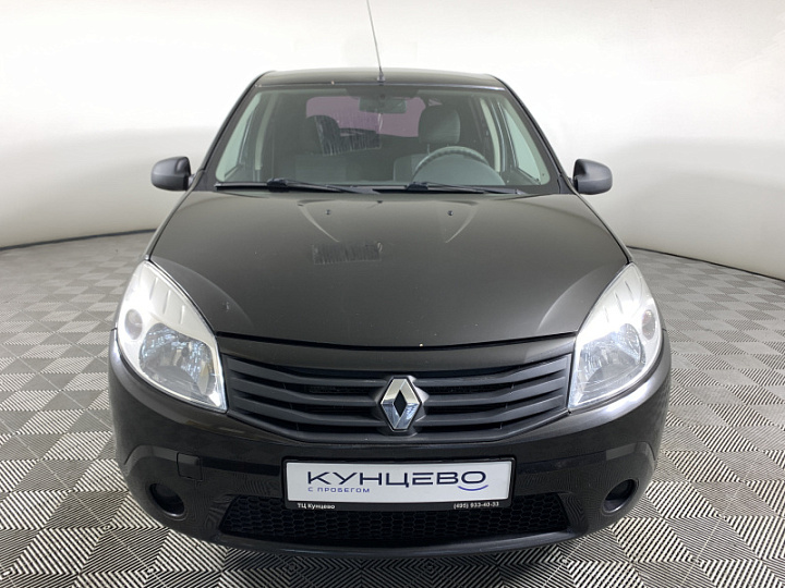 RENAULT Sandero 1.6, 2012 года, Автоматическая, ЧЕРНЫЙ