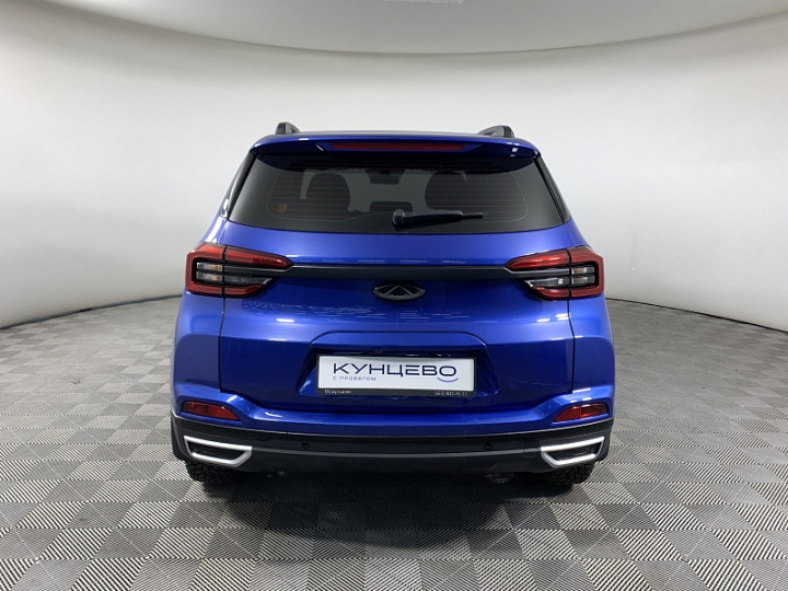 CHERY Tiggo 4 1.5, 2021 года, Робот, СИНИЙ