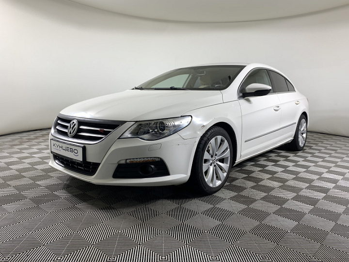 Volkswagen Passat CC 1.8, 2011 года, Робот, Белый
