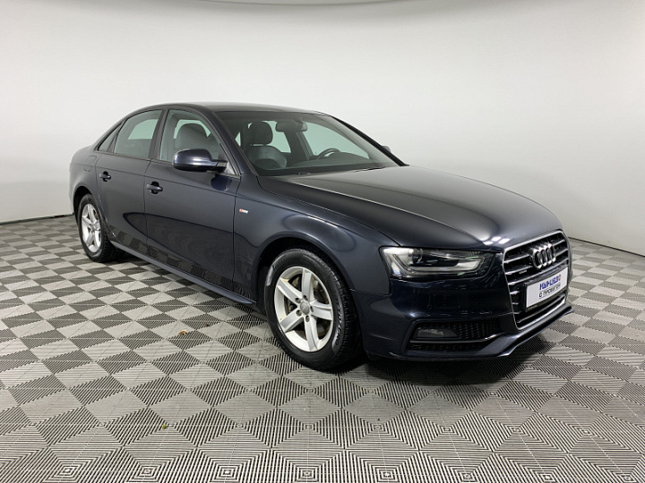AUDI A4 2, 2014 года, Робот, Черно-синий