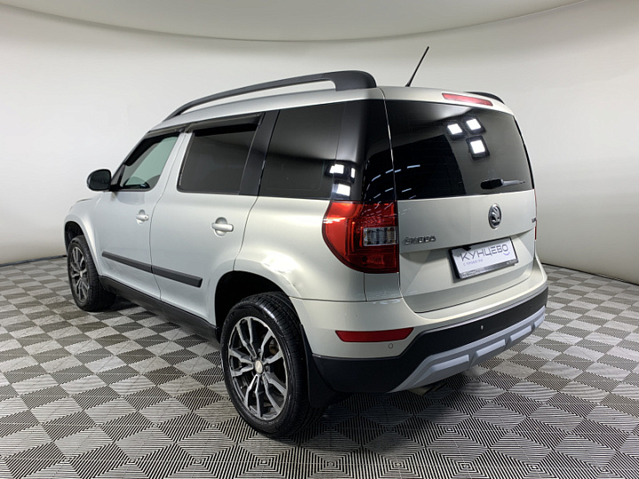 SKODA Yeti 1.4, 2014 года, Робот, Серебристо-желтый