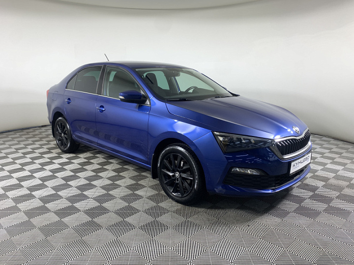 Skoda Rapid 1.4, 2020 года, Робот, Синий
