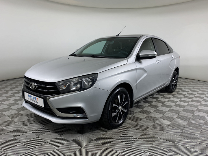 Lada Vesta 1.6, 2019 года, Механика, Серебристый