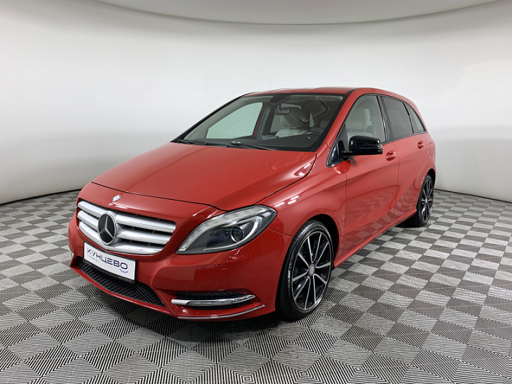 MERCEDES-BENZ B-Класс 1.6, 2012 года, Робот, КРАСНЫЙ