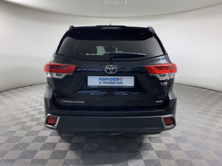 TOYOTA Highlander 3.5, 2019 года, Автоматическая, ЧЕРНЫЙ