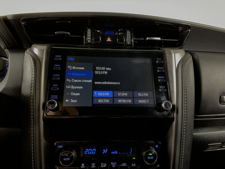 TOYOTA Fortuner 2.8, 2021 года, Автоматическая, ЧЕРНЫЙ