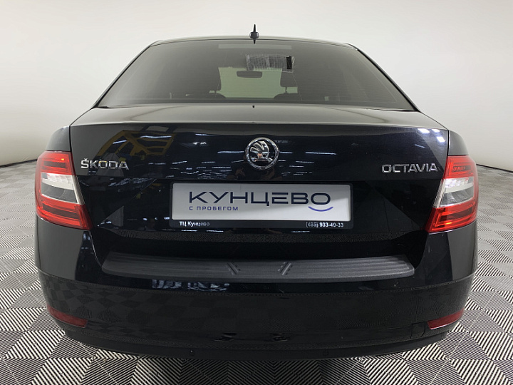 Skoda Octavia 1.6, 2018 года, Автоматическая, Черный