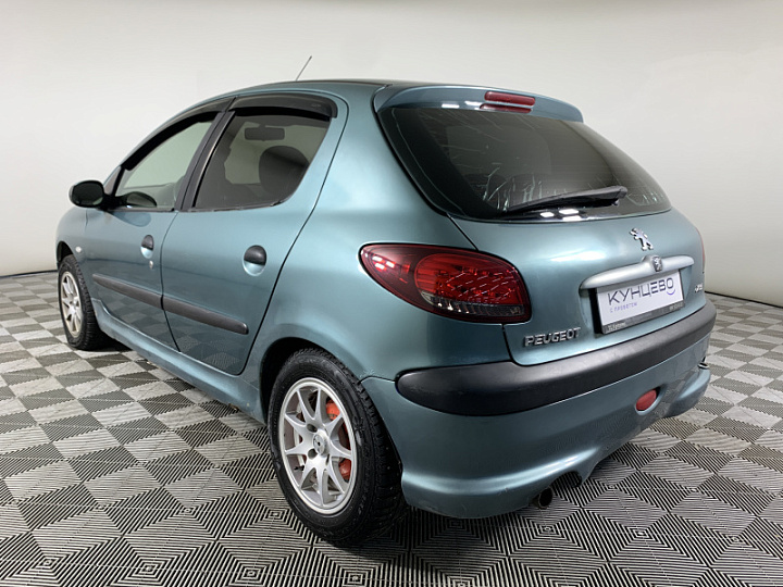 PEUGEOT 206 1.4, 2002 года, Автоматическая, ЗЕЛЕНЫЙ