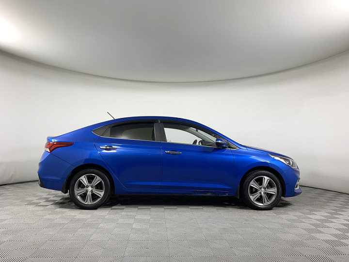 HYUNDAI Solaris 1.6, 2017 года, Автоматическая, СИНИЙ