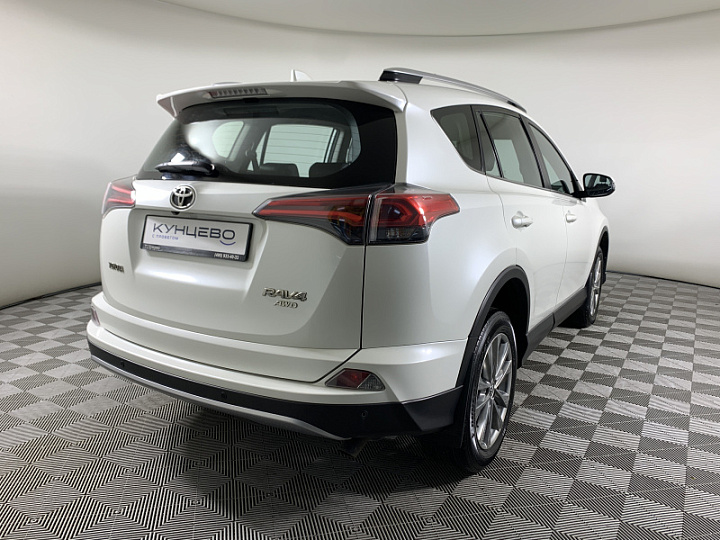 TOYOTA RAV4 2, 2018 года, Вариатор, БЕЛЫЙ