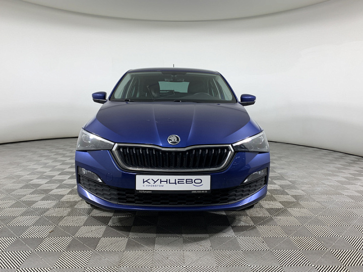 SKODA Rapid 1.6, 2022 года, Автоматическая, СИНИЙ