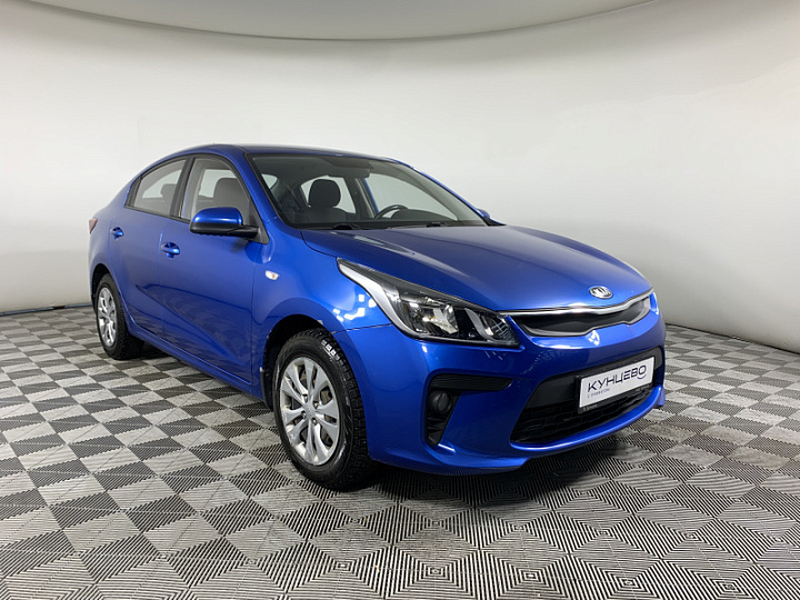 KIA Rio 1.4, 2017 года, Автоматическая, СИНИЙ