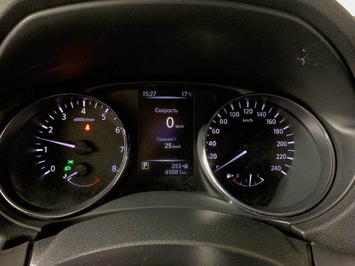 Nissan Qashqai 2, 2018 года, Вариатор, ТЕМНО-СИНИЙ