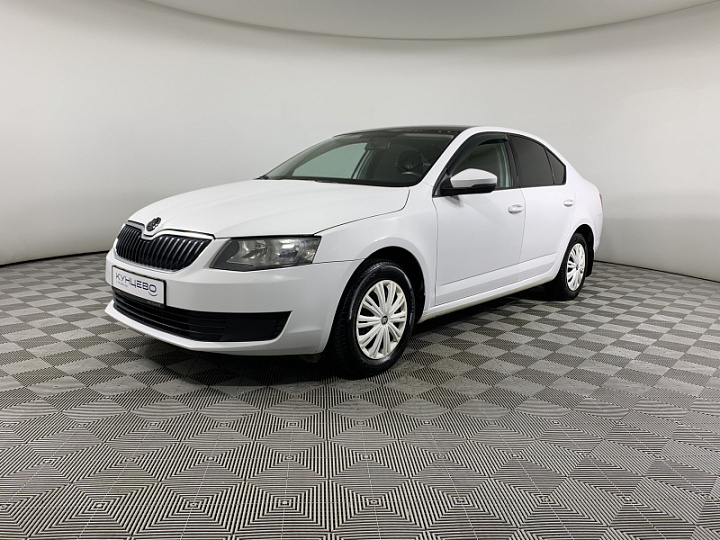 SKODA Octavia 1.2, 2014 года, Механика, БЕЛЫЙ