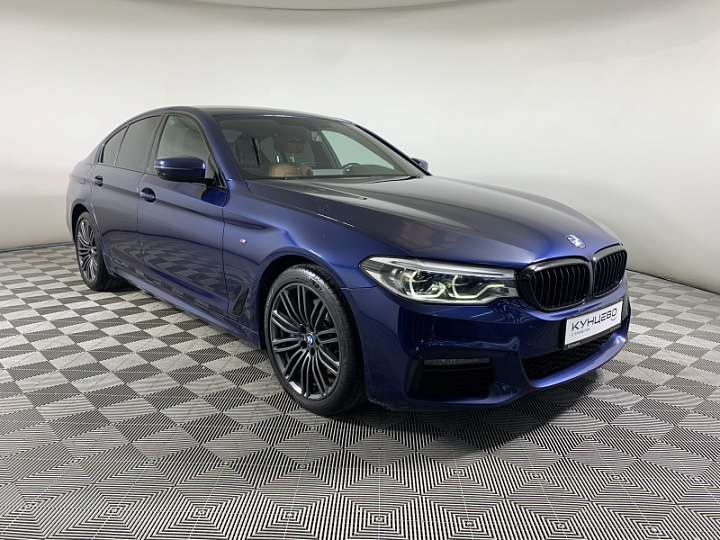 BMW 5 серии 2, 2019 года, Автоматическая, СИНИЙ