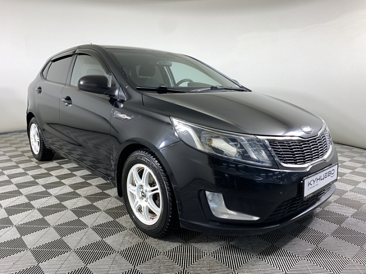 KIA Rio 1.6, 2013 года, Автоматическая, ЧЕРНЫЙ