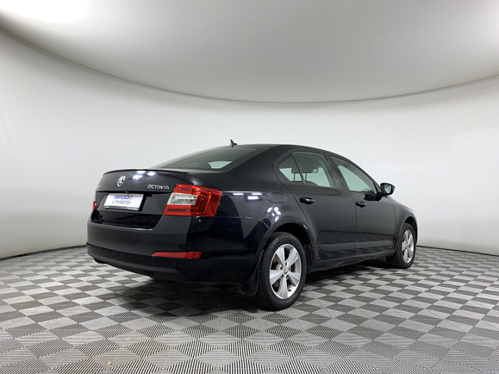 SKODA Octavia 1.8, 2017 года, Робот, ЧЕРНЫЙ