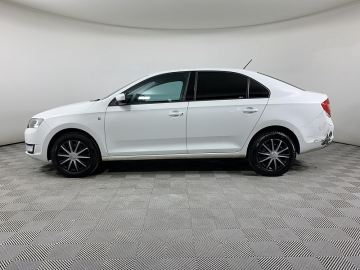 SKODA Rapid 1.6, 2016 года, Механика, БЕЛЫЙ