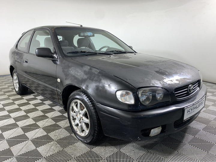 TOYOTA Corolla 1.6, 2000 года, Механика, ЧЕРНЫЙ