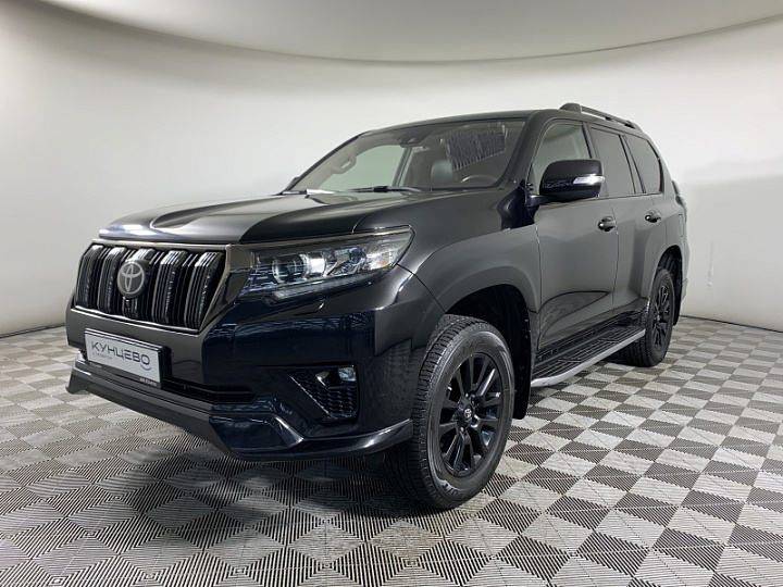 TOYOTA Land Cruiser Prado 2.8, 2021 года, Автоматическая, ЧЕРНЫЙ