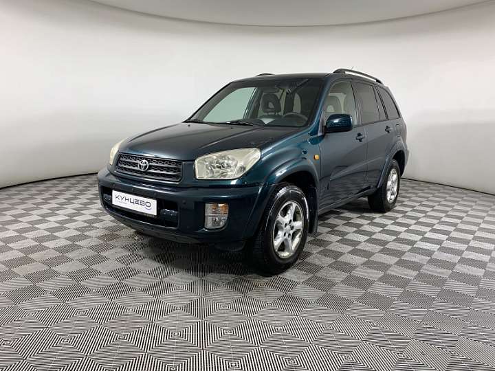 TOYOTA RAV4 2, 2002 года, Автоматическая, ЗЕЛЕНЫЙ