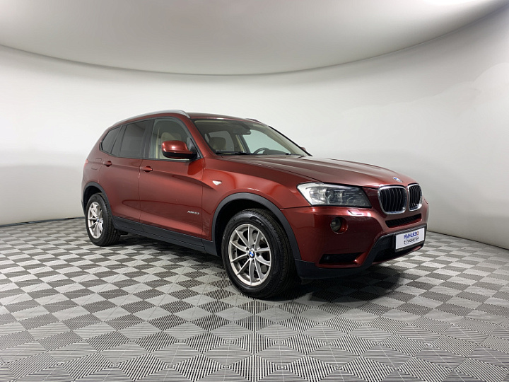 BMW X3 2, 2013 года, Автоматическая, КРАСНЫЙ