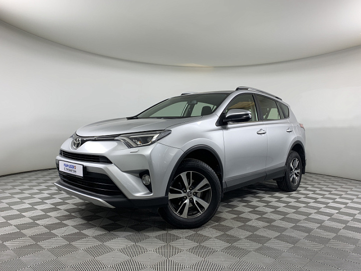 TOYOTA RAV4 2, 2015 года, Вариатор, Серебристый