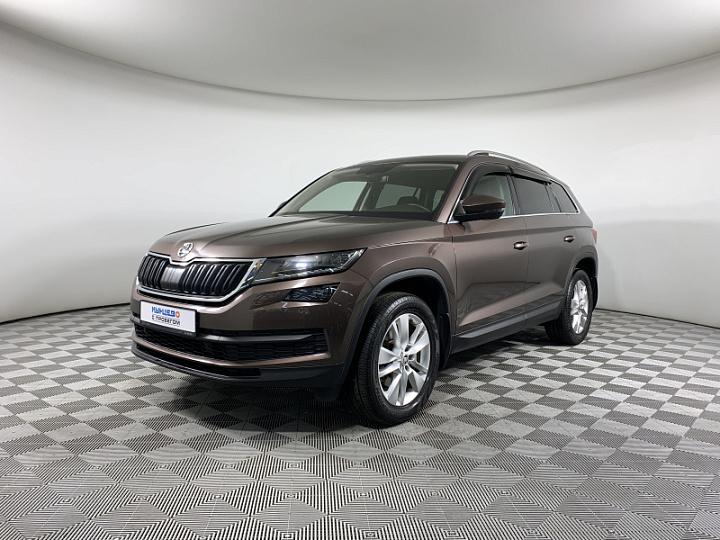 SKODA Kodiaq 2, 2018 года, Робот, КОРИЧНЕВЫЙ