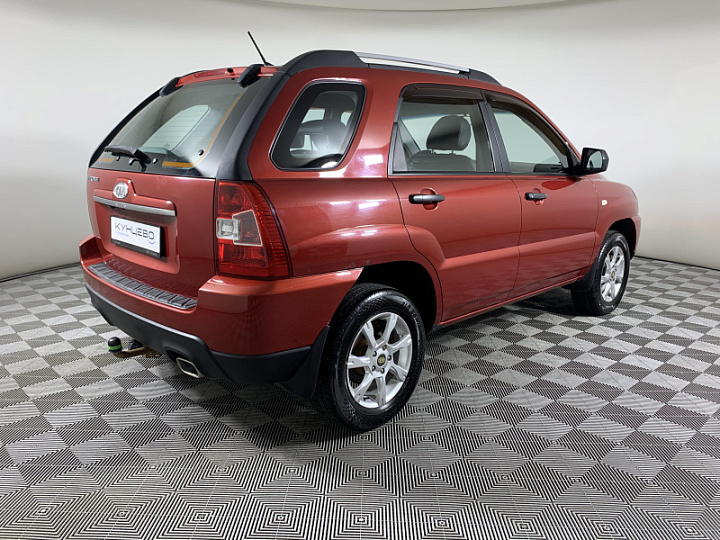 KIA Sportage 2, 2009 года, Механика, Красный