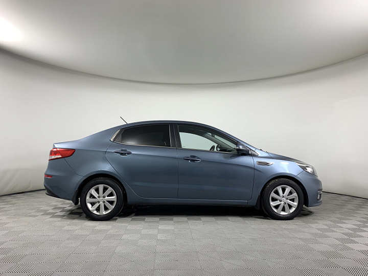 KIA Rio 1.6, 2015 года, Автоматическая, ГОЛУБОЙ