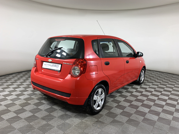 CHEVROLET Aveo 1.2, 2009 года, Механика, КРАСНЫЙ