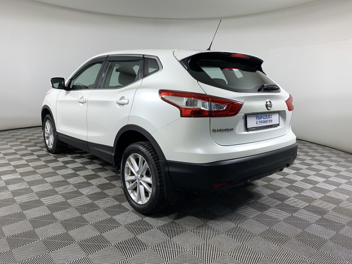 NISSAN Qashqai 2, 2014 года, Вариатор, БЕЛЫЙ
