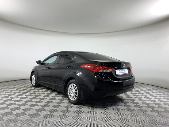 HYUNDAI Elantra 1.6, 2013 года, Механика, ЧЕРНЫЙ