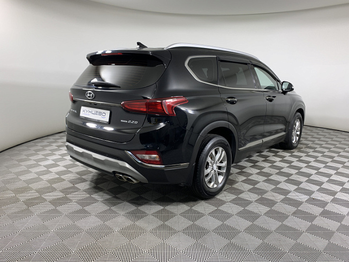 HYUNDAI Santa Fe 2.2, 2019 года, Автоматическая, ЧЕРНЫЙ