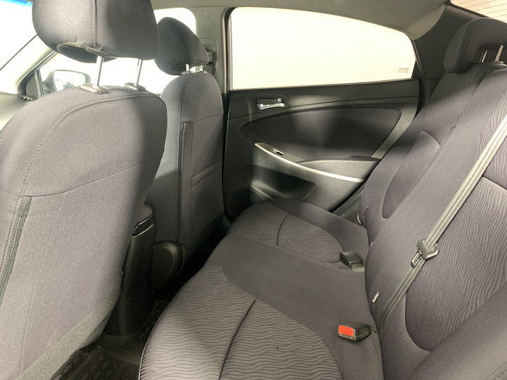 HYUNDAI Solaris 1.4, 2011 года, Механика, Серо-голубой